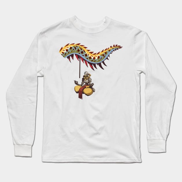 Zenyatta Dragon Dance Long Sleeve T-Shirt by Genessis